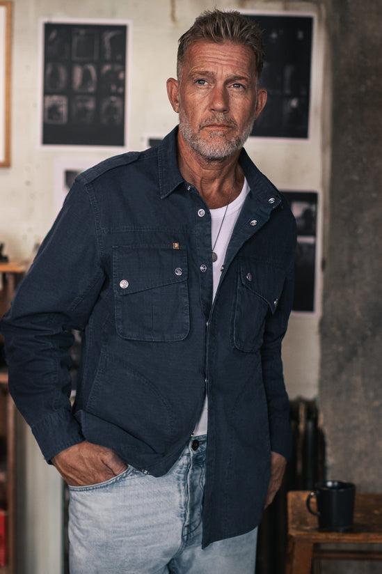 Irving Photography Shirt Navy