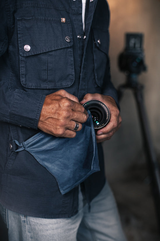 Irving Photography Shirt Navy