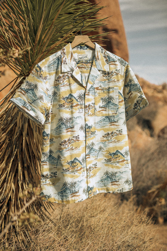 Island Aloha Shirt Off White