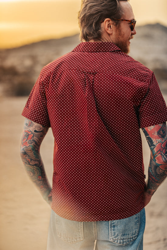 Mason Club Shirt Maroon