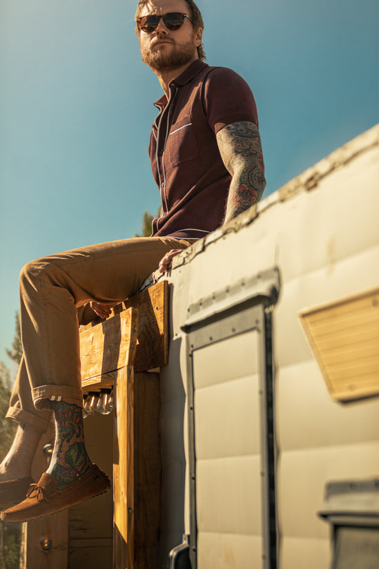 &SONS Dean Polo Brown