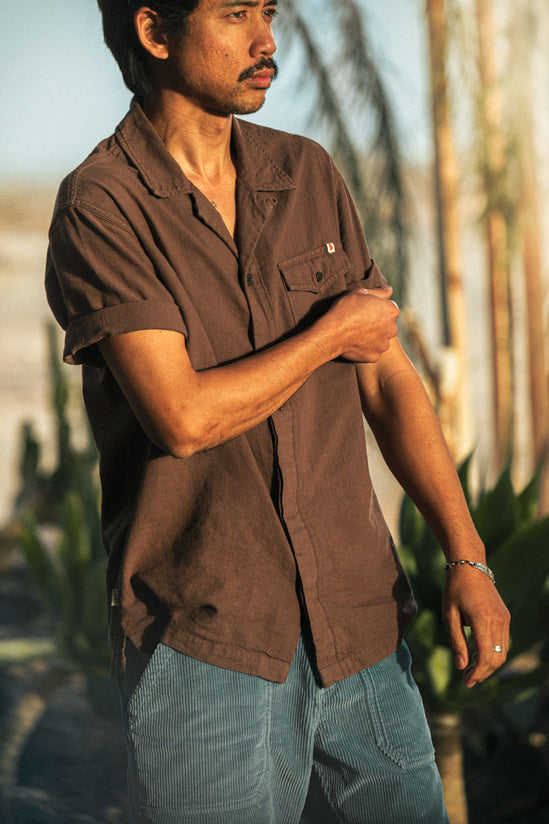 Soho Club Shirt Brown