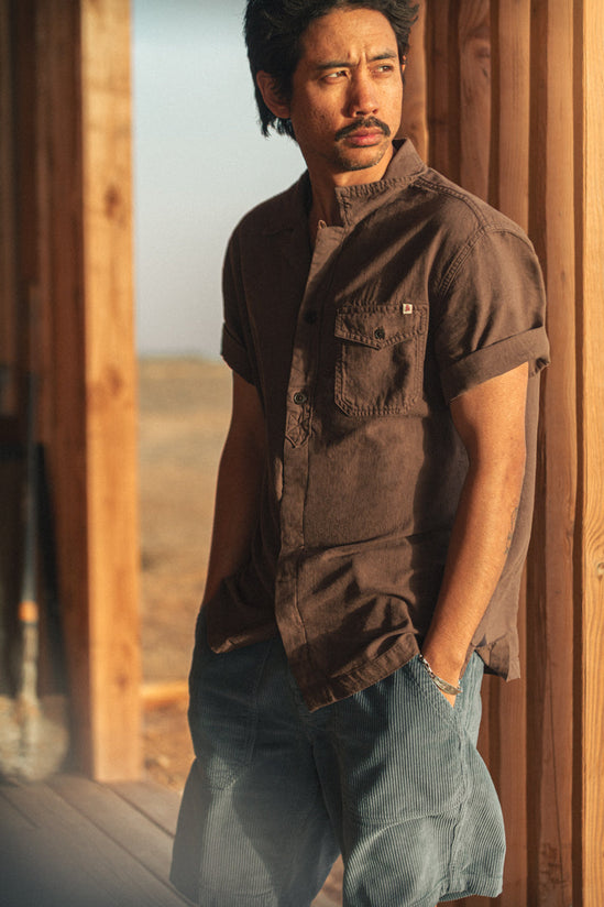 Soho Club Shirt Brown