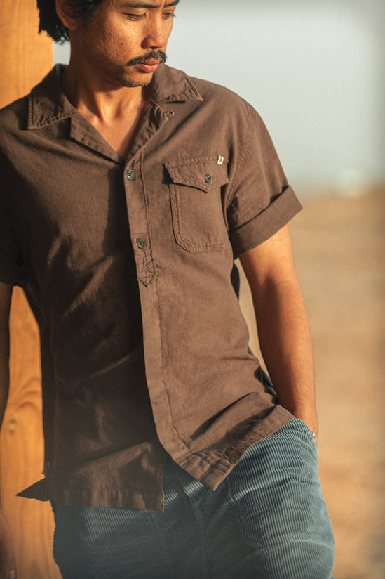 Soho Club Shirt Brown