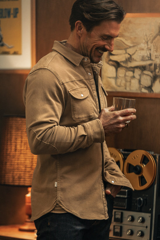 Sunday Shirt Dark Tan