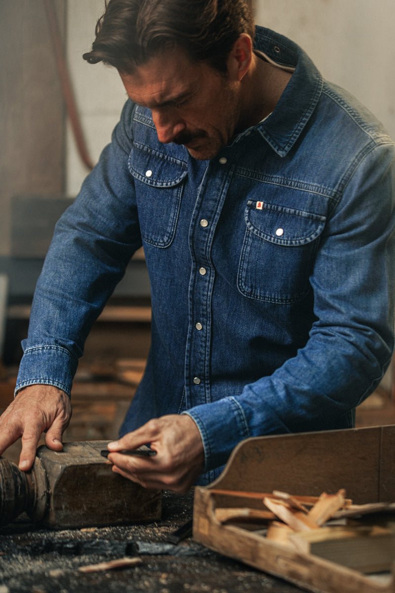 Sunday Shirt Denim | Men's Denim Shirt | &SONS