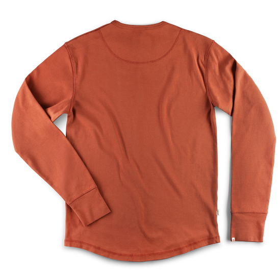 &SONS The New Elder Henley Shirt Auburn