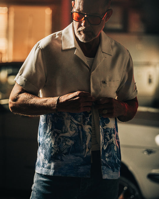 Rogue Babel Silk Shirt Off White