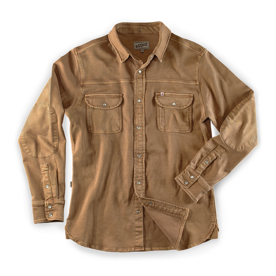 Sunday Shirt Dark Tan