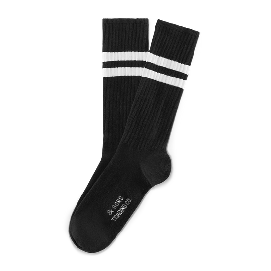 Patrick Sock Black/White