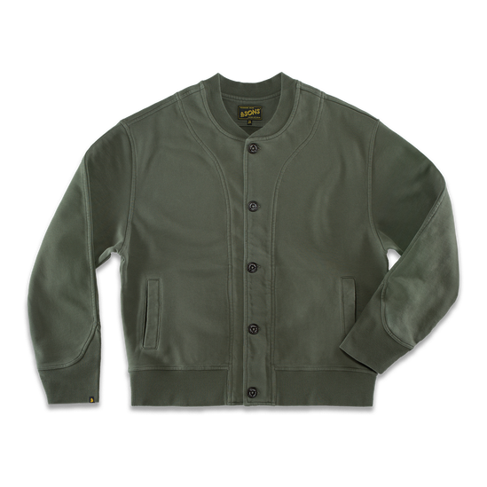 Malone Bomber Sweat Green
