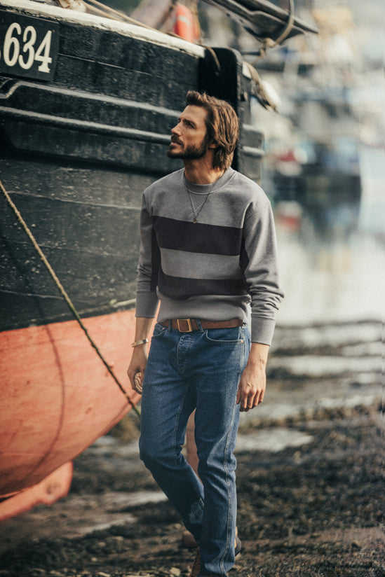 Quincy Sweatshirt Grey Marl