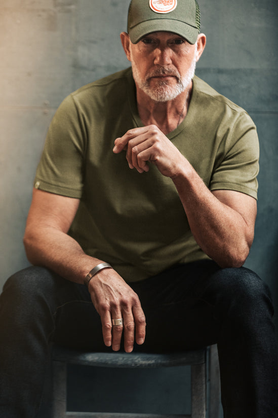 Boxer T-Shirt Olive Green