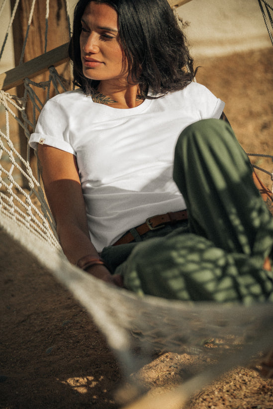 Damsons Classic T-Shirt White