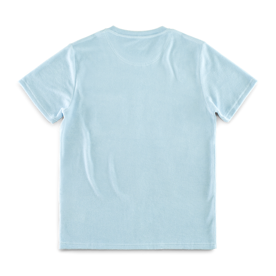 Marina Towelling Tee Sky Blue