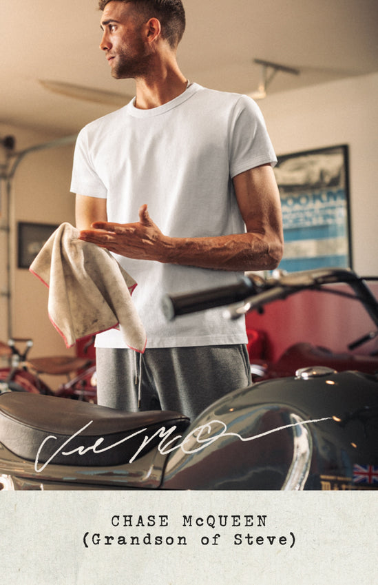 McQueen Jake Crisp White T-Shirt