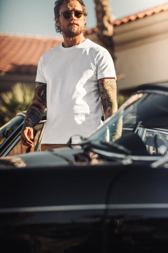 McQueen Jake Crisp White T-Shirt