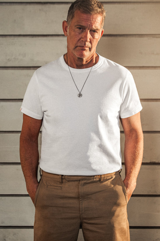 McQueen Jake Crisp White T-Shirt