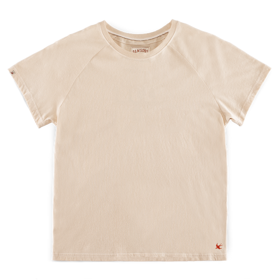 Damsons Relaxed T-Shirt Griege