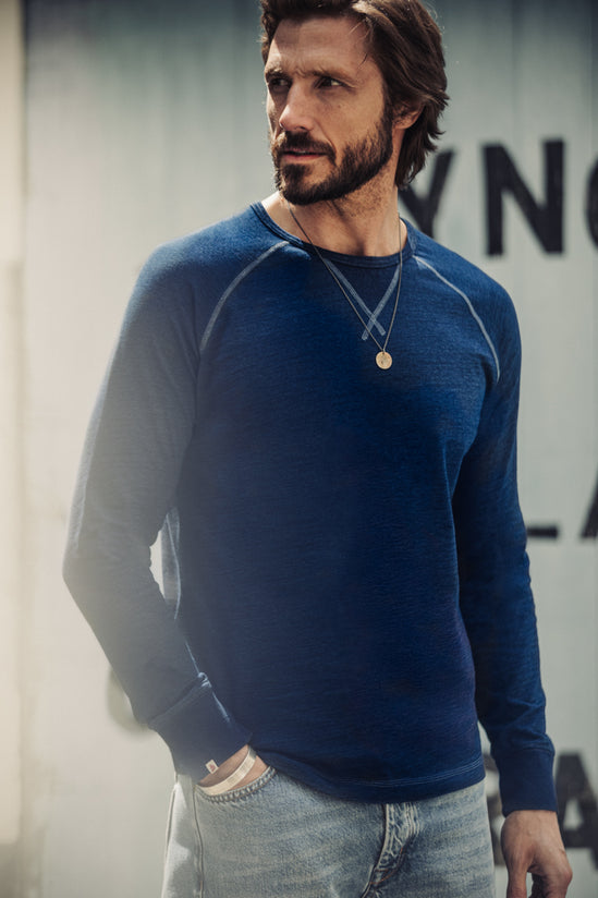 Royale Long Sleeve Top Indigo