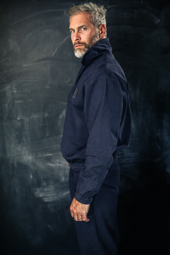 &SONS Coach Drill Top Navy