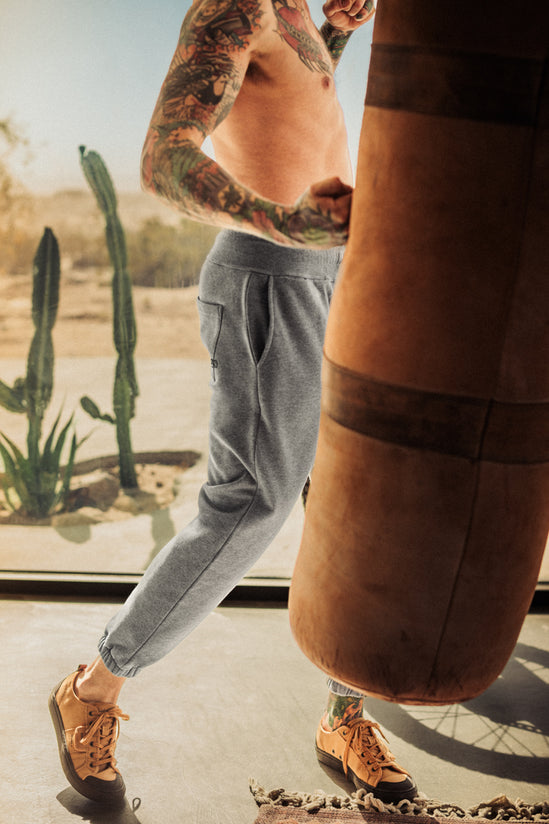 McQueen Chuck Track Pant Grey Marl