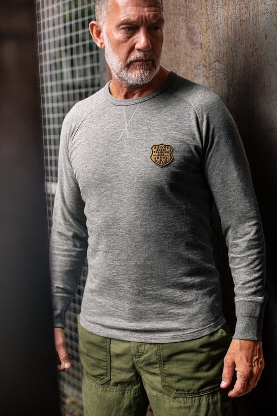 &SONS Relay Top Grey Marl