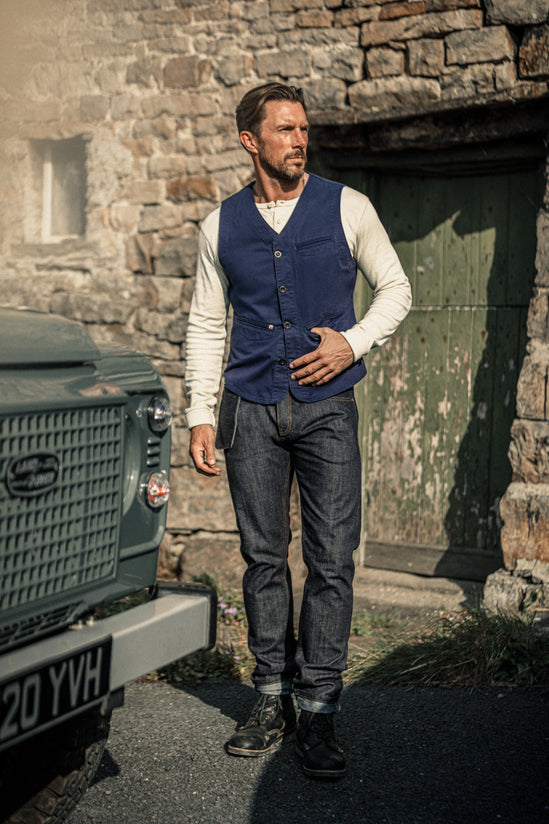 Watson Waistcoat Midnight Blue