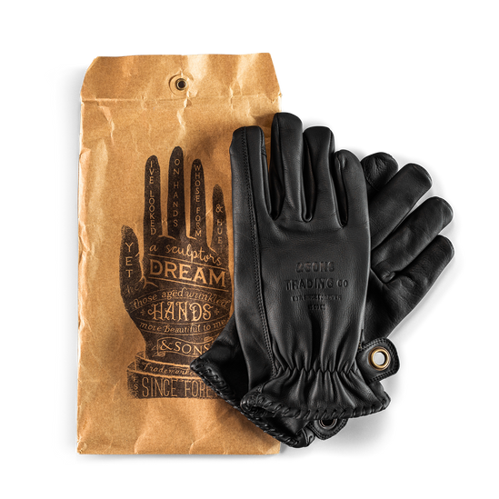 &SONS Adventure Gloves Black