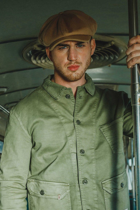 Jackson Traditional Baker Boy Hat - Tan