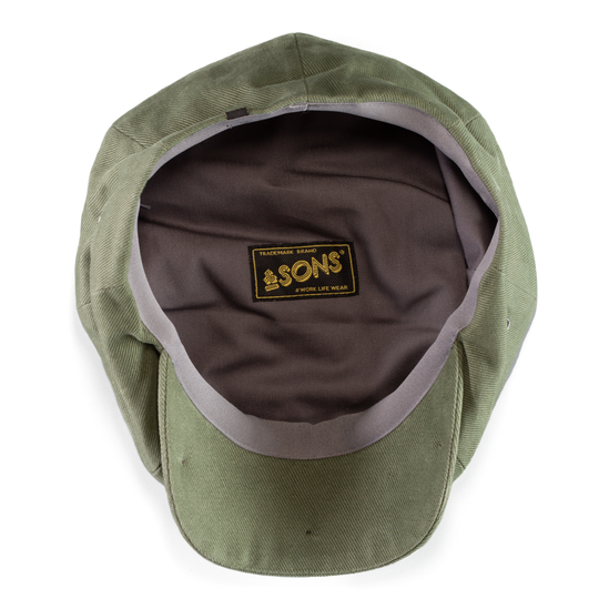 Jackson Baker Boy Cap - Army Green