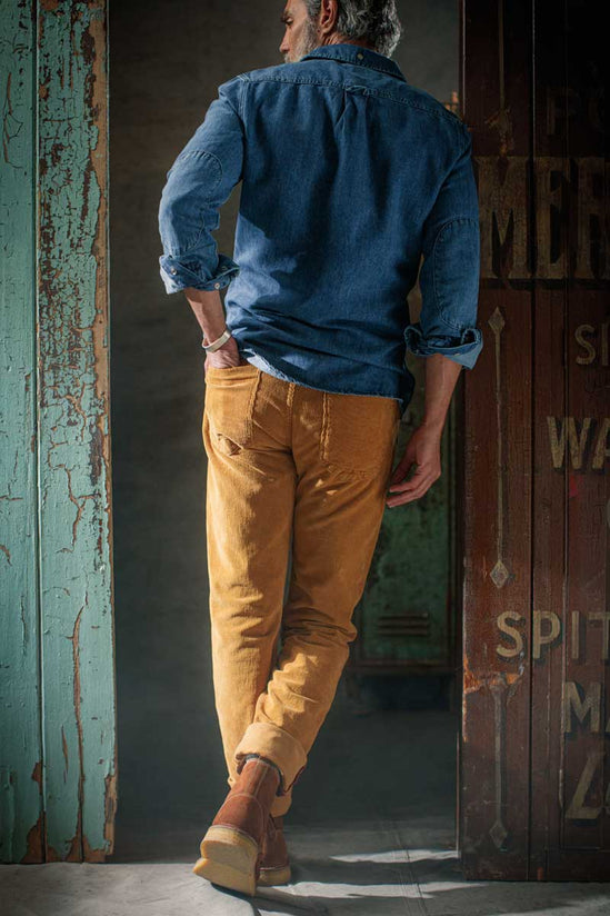 Brandon Jeans - Corduroy Tan