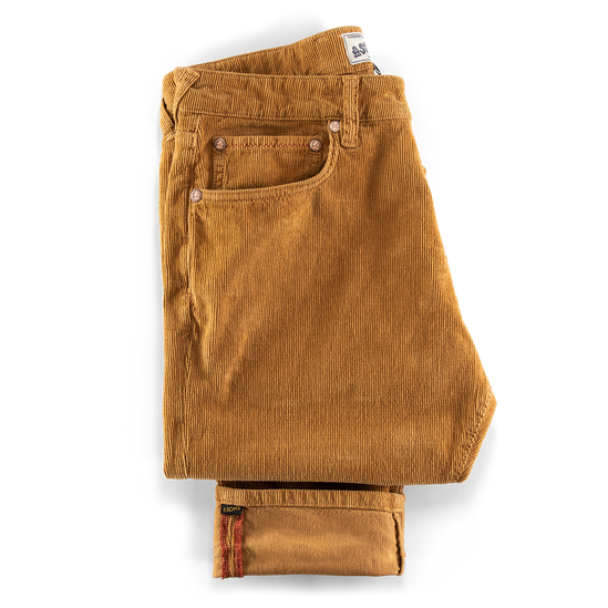 Brandon Jeans - Corduroy Tan