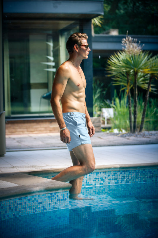 Newman Swim Shorts Sky Blue
