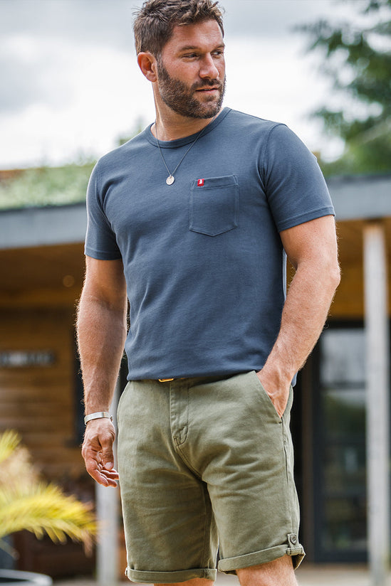 Boxer Pocket T-Shirt Navy