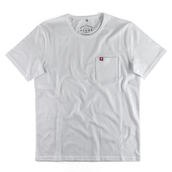 Boxer Pocket T-shirt White