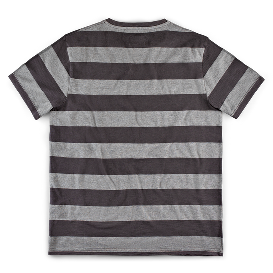&SONS Papillon T-Shirt Grey Stripe