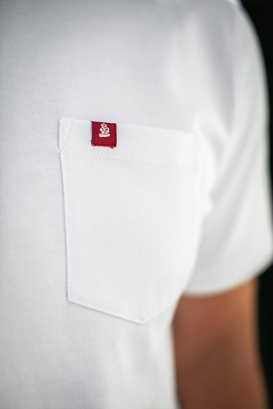 Boxer Pocket T-shirt White