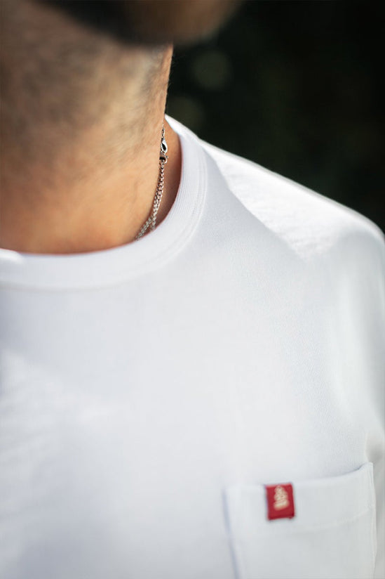 Boxer Pocket T-shirt White