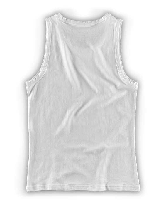 &SONS Essentials white vest