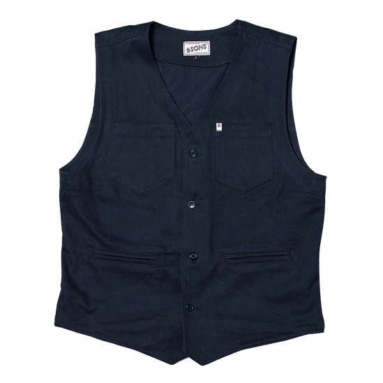 Navy Lincoln Waistcoat / Vest
