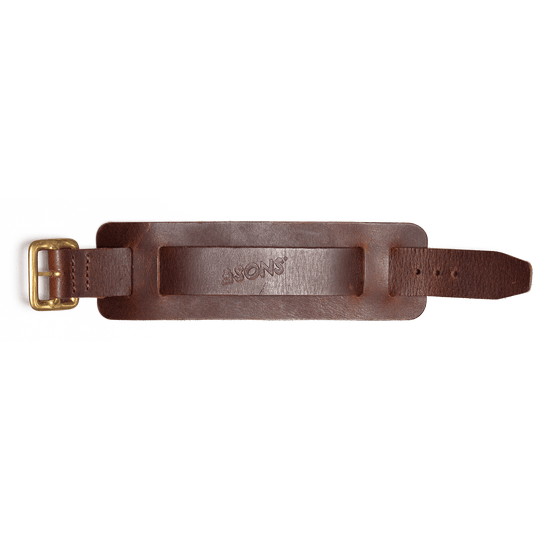 Leather Watch / Wrist Cuff Brown
