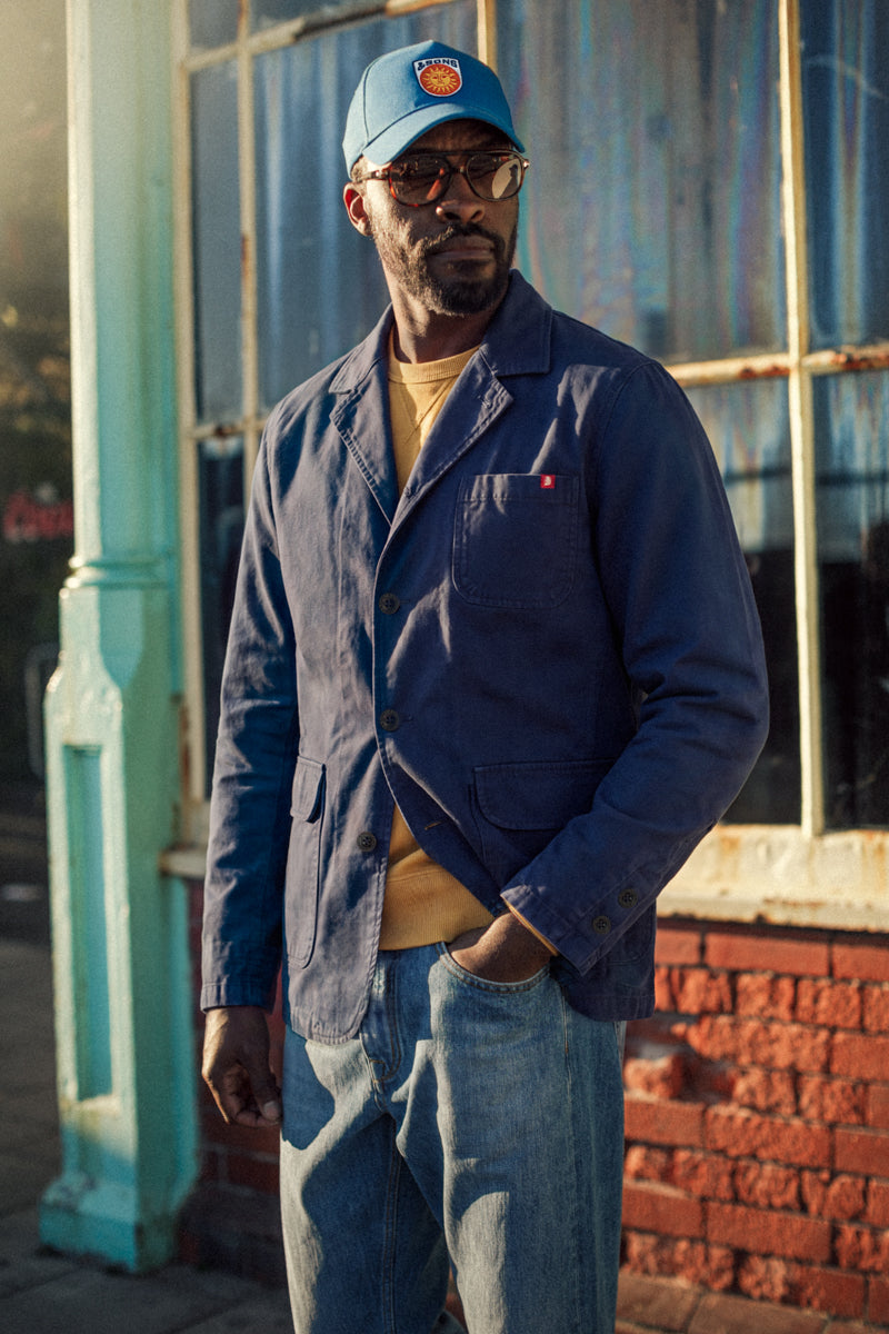 &SONS Hemingway Suit Jacket Midnight Blue | Men's Suit Jackets | &SONS
