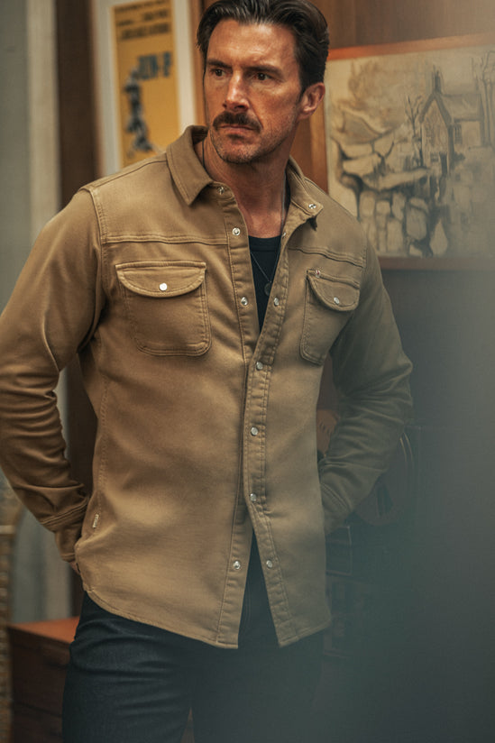 Sunday Shirt Dark Tan