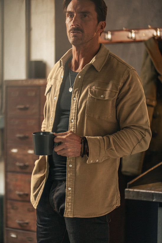 Sunday Shirt Dark Tan