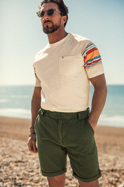 Virgil Chino Shorts Army Green | Mens Chino Shorts | &SONS