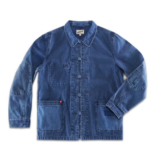 Artisan Workwear Chore Jacket Indigo Blue