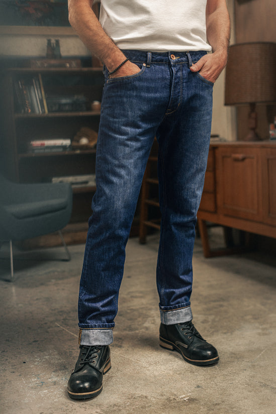 Colton Tapered Fit Jean Dark Wash
