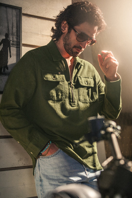 McQueen Capa Shirt Green