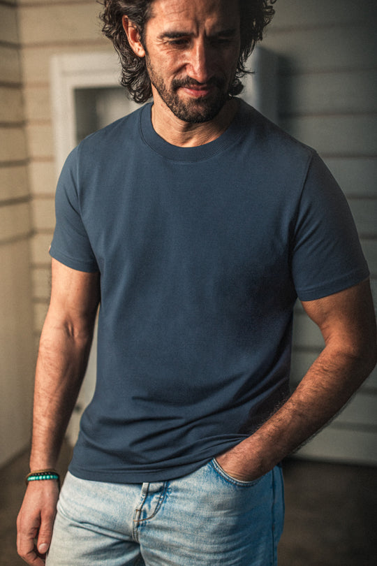 &SONS Essentials T-Shirt Navy